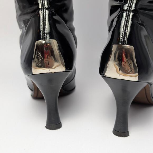 Donald J. Pliner Black Ankle Boots - Picture 5 of 9